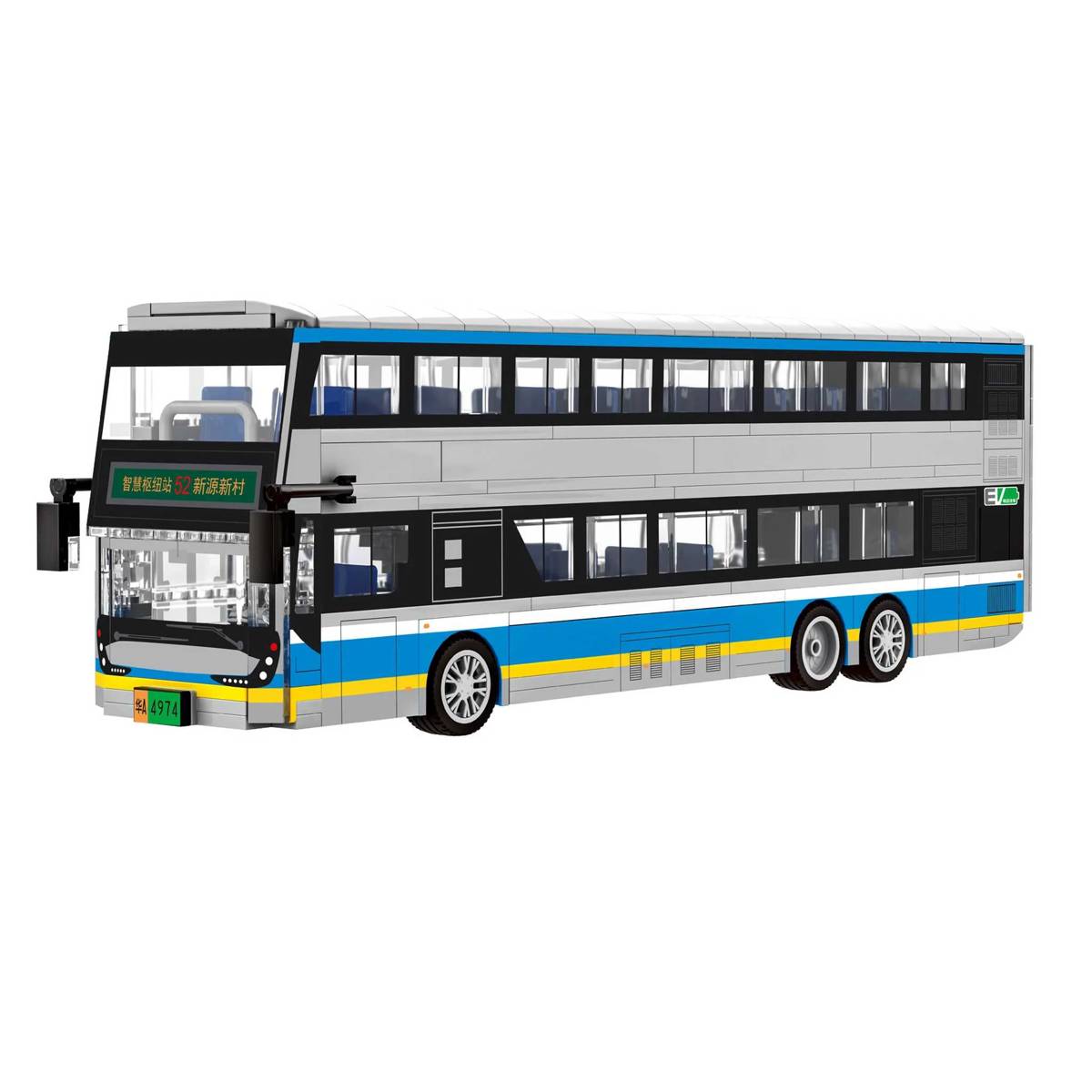 Autobus électrique à deux étages (WAN-4974) — Prix et comparaison | Brick Broker