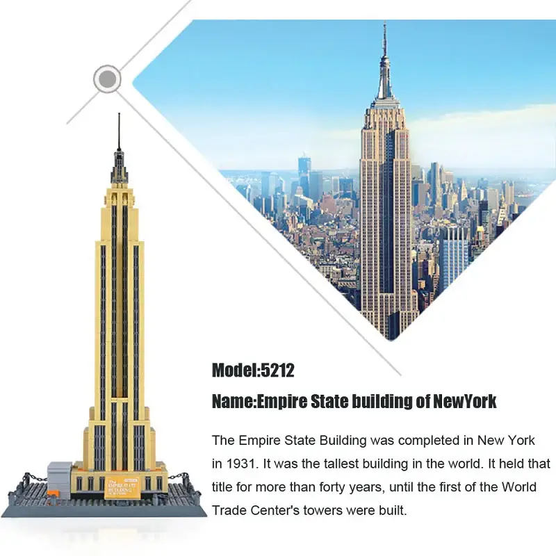 Wange Empire State Building of New York • Set 5212 • SetDB