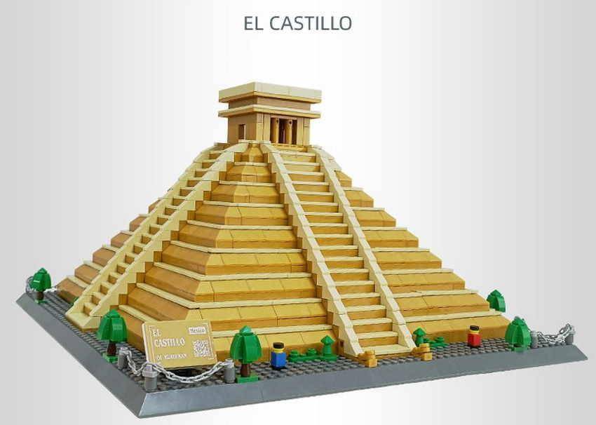 El Castillo-Kakulkan, Mexico (WAN-6225) — Prix et comparaison | Brick Broker