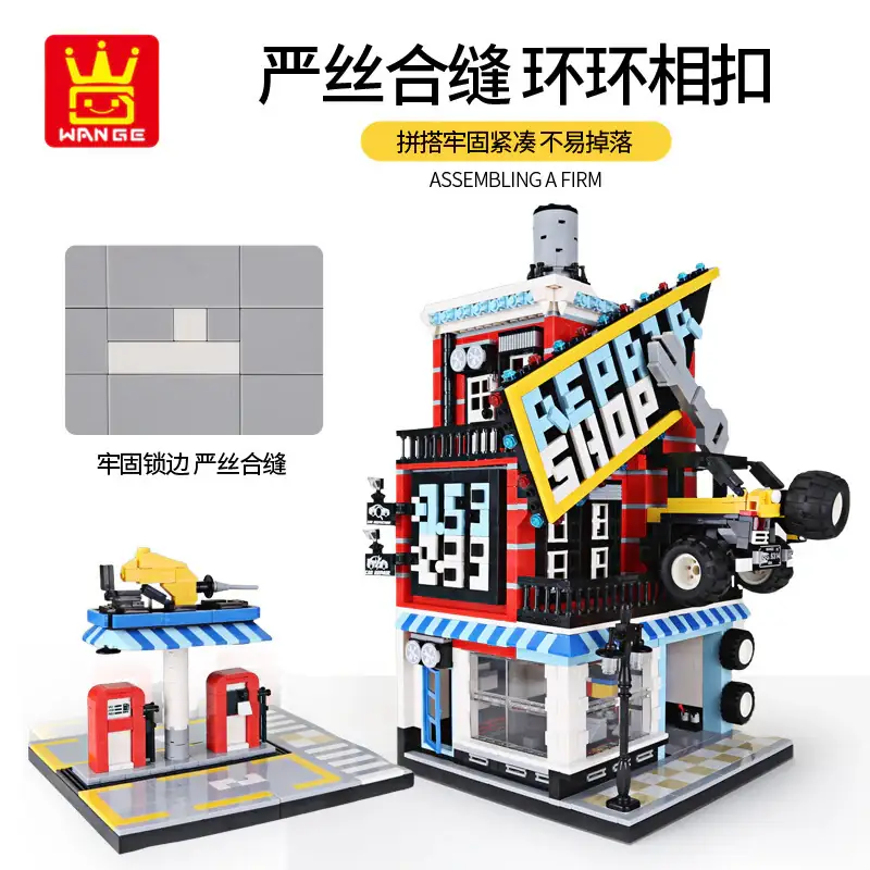 Wange Car Service Center • Set 6314 • SetDB • Merlins Bricks