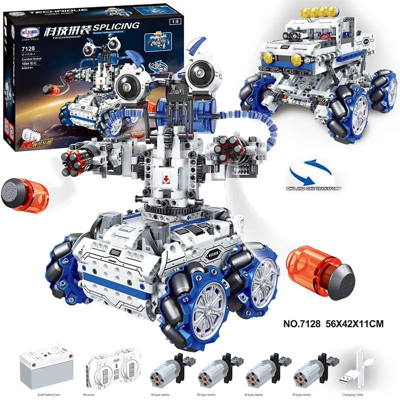 Winner RC Combat Robot • Set 7128 • SetDB • Merlins Bricks