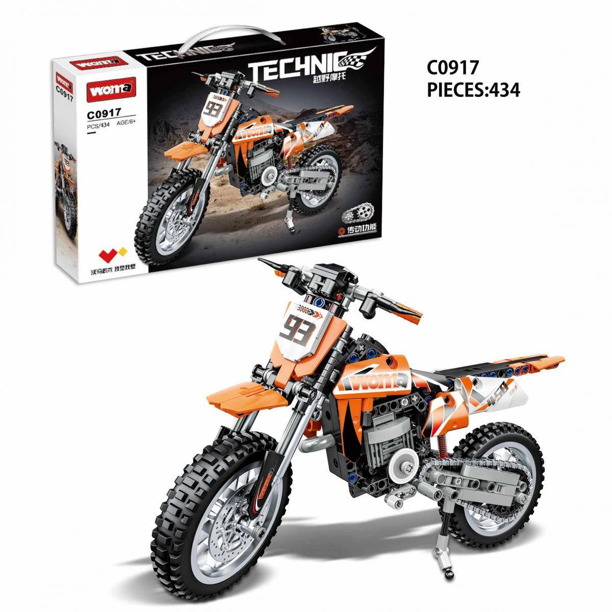 Woma Scrambling Motorcycle • Set C0917 • SetDB
