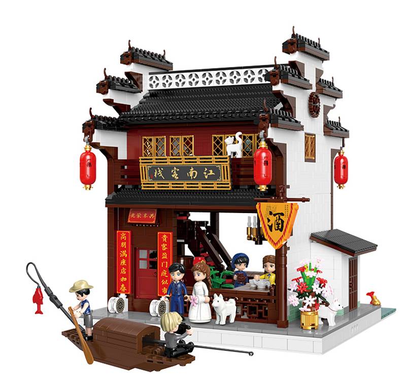 Xingbao Riverside Town · Inn • Set XB-01033 • SetDB