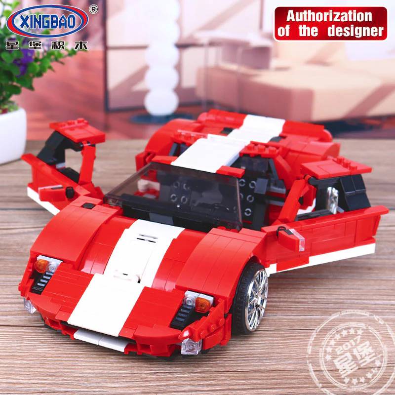 Voiture de course Le Fantôme Rouge (XB-03011) — Prix et comparaison | Brick Broker