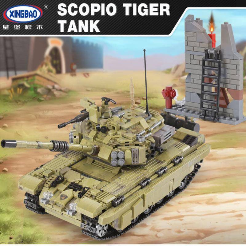 Le char Tigre Scorpio (XB-06015) — Prix et comparaison | Brick Broker