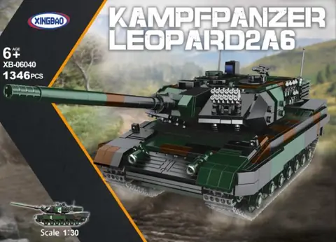 Xingbao Battle Tank Leopard II A6, Bundeswehr • Set XB-06040