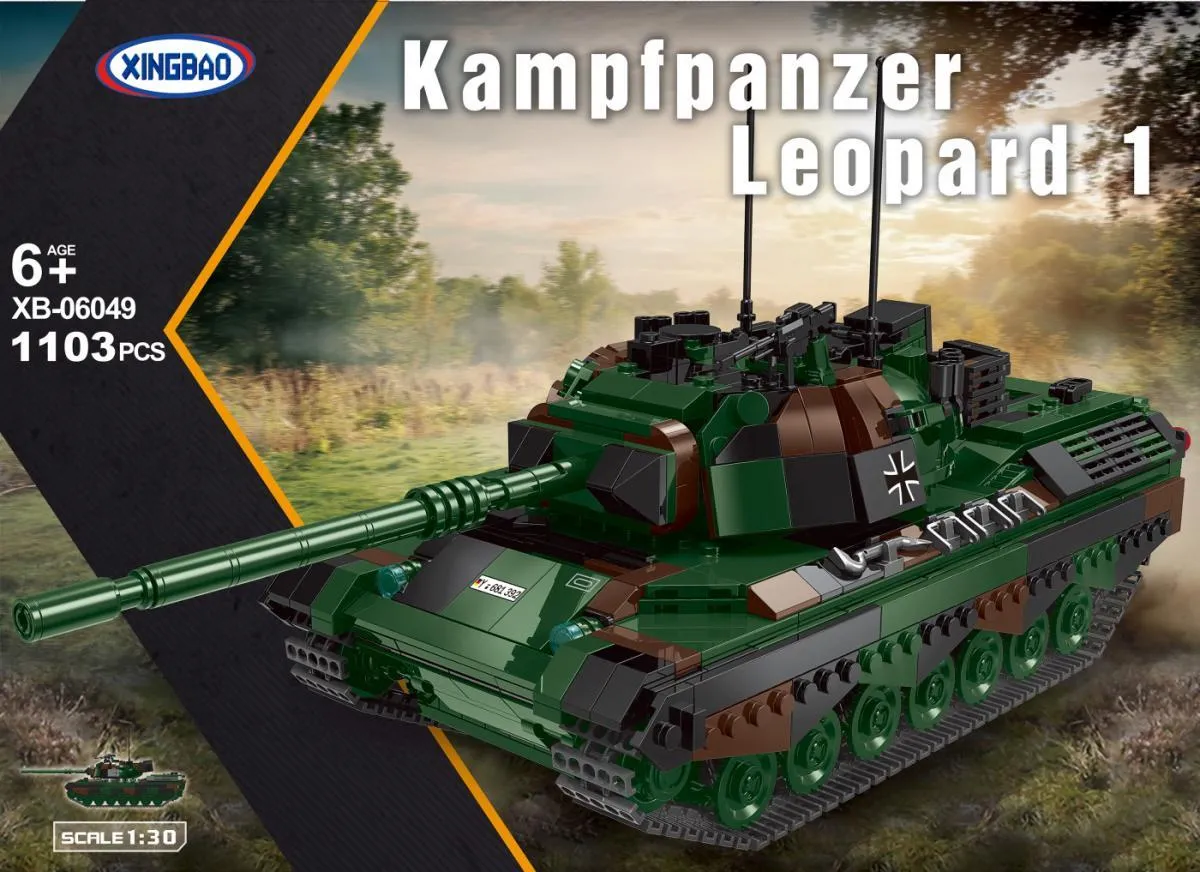 Xingbao Kampfp Anzer Leopard 1 • Set XB-06049 • SetDB Xingbao Kampfp Anzer Leopard 1 • Set XB-06049 • SetDB
