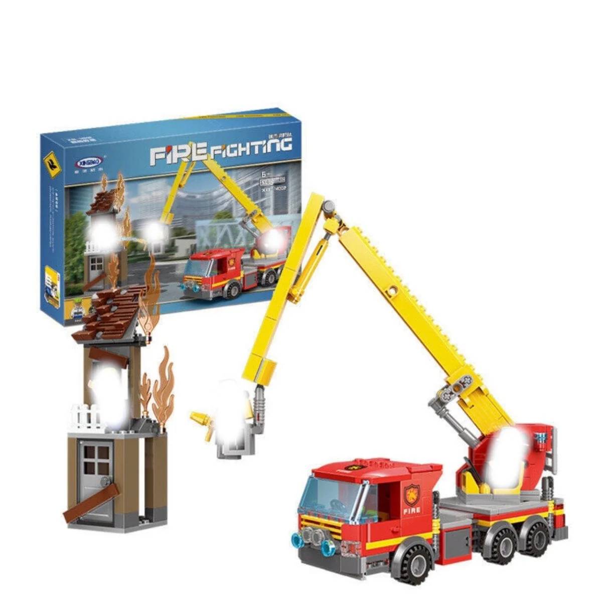 Feuerwehr Leiterwagen (XB-14002) — Prix et comparaison | Brick Broker