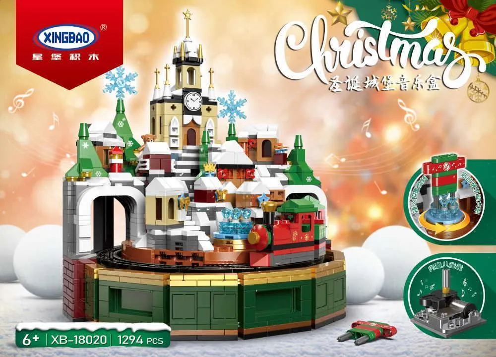 Lego christmas music box hotsell