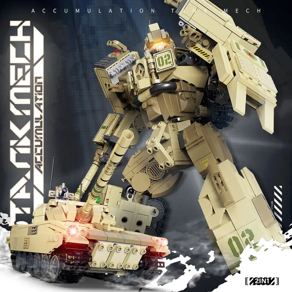 Xingbao Tank Mech 2IN1 • Set XB-20005 • SetDB