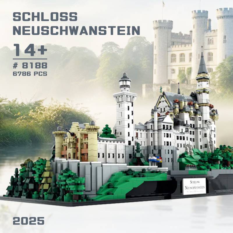 Xingbao Schloss Neuschwanstein • Set XB-8188 • SetDB