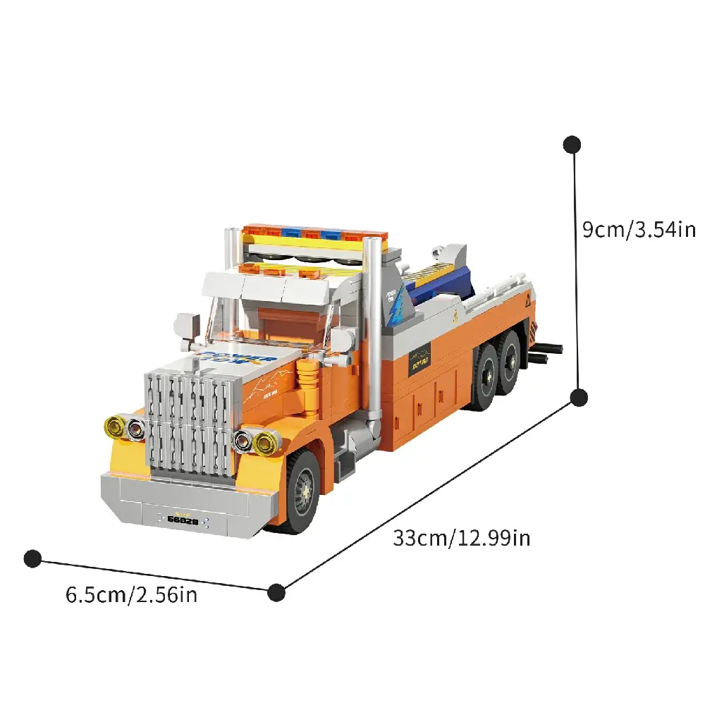 Xbert Heavy Duty Tow Truck • Set 66028 • SetDB