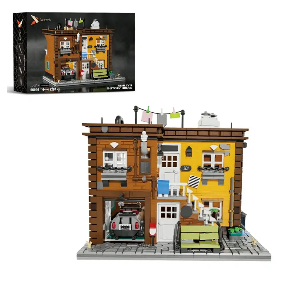 Xbert Ashleys's 2-story House • Set 66056 • SetDB