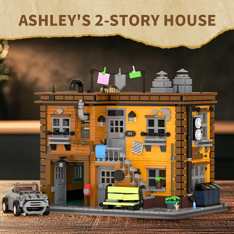 Xbert Ashleys's 2-story House • Set 66056 • SetDB