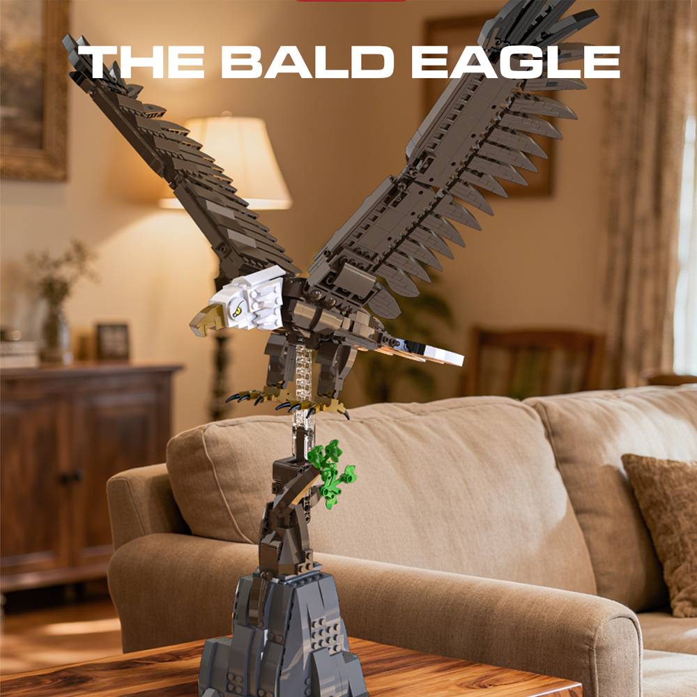 Xbert The Bald Eagle • Set 66098 • SetDB • Merlins Bricks