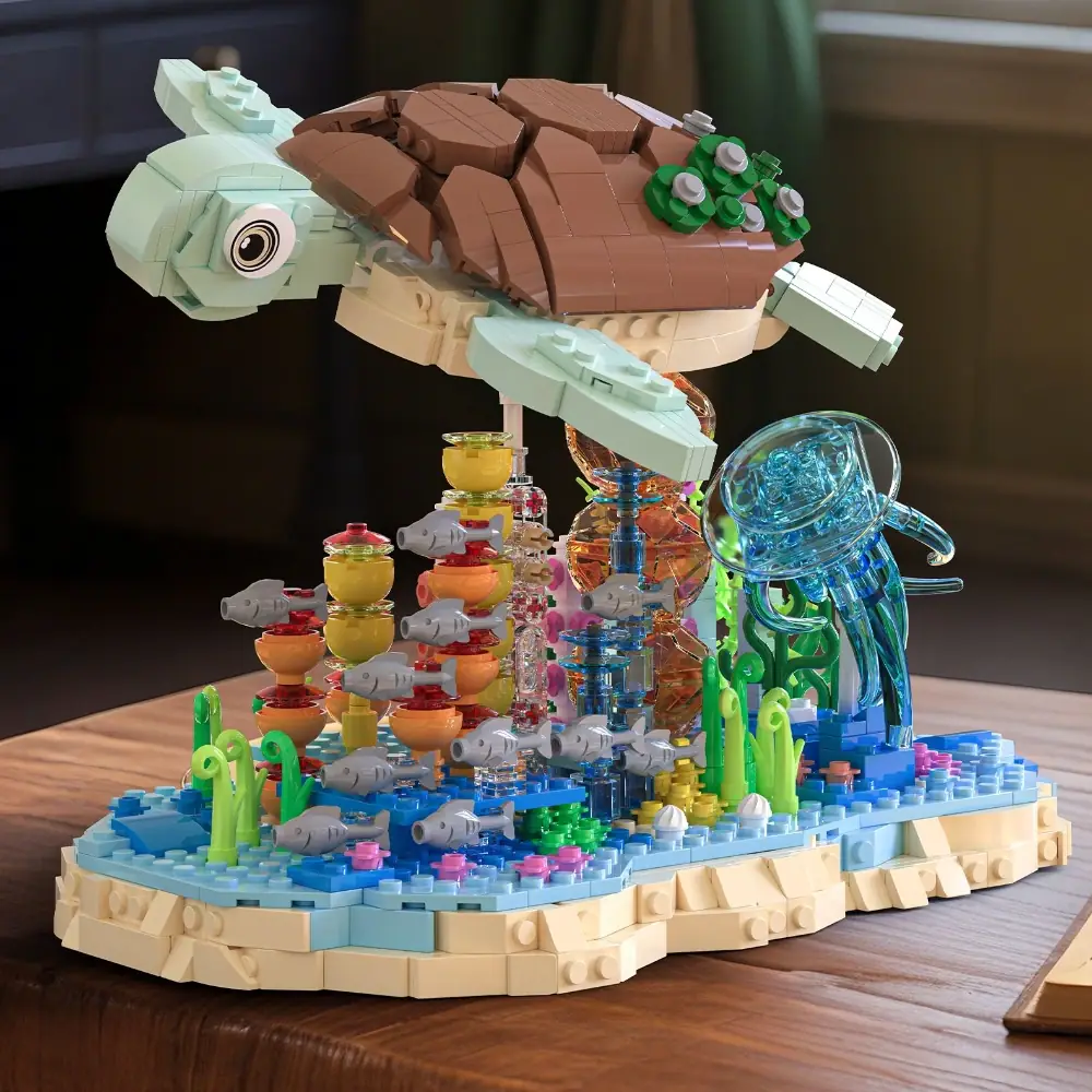 Xbert Sea Turtle • Set 66099 • SetDB • Merlins Bricks