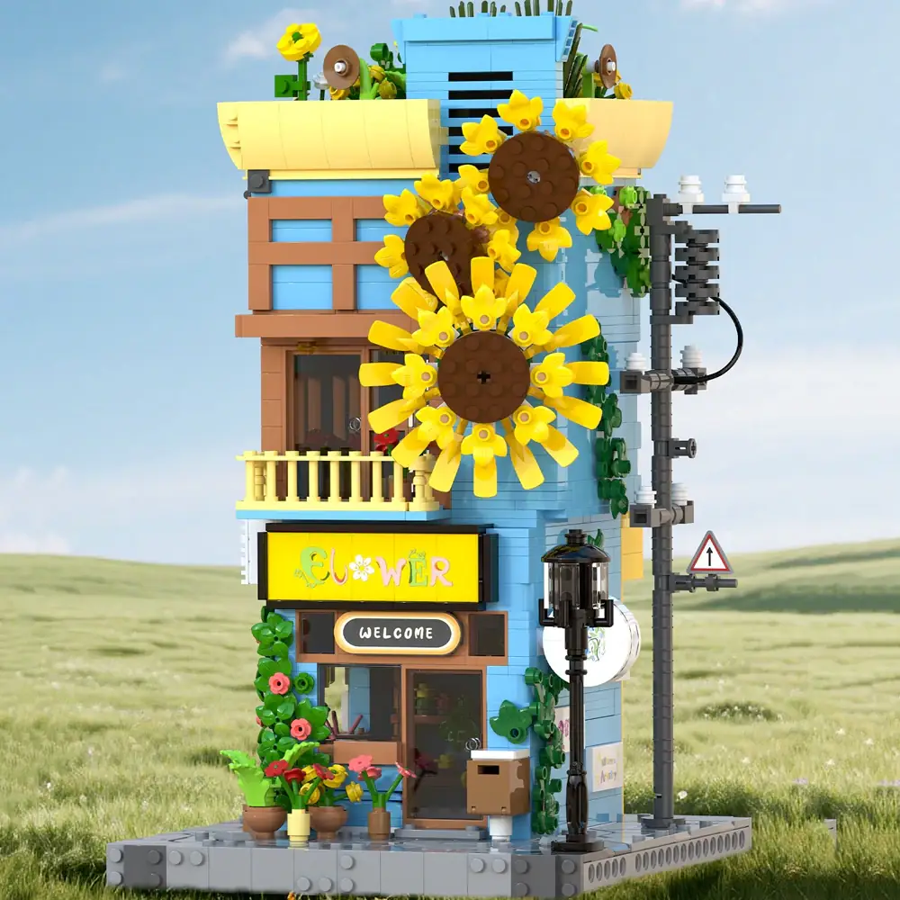 Xbert Sunflower House • Set 66119 • SetDB • Merlins Bricks