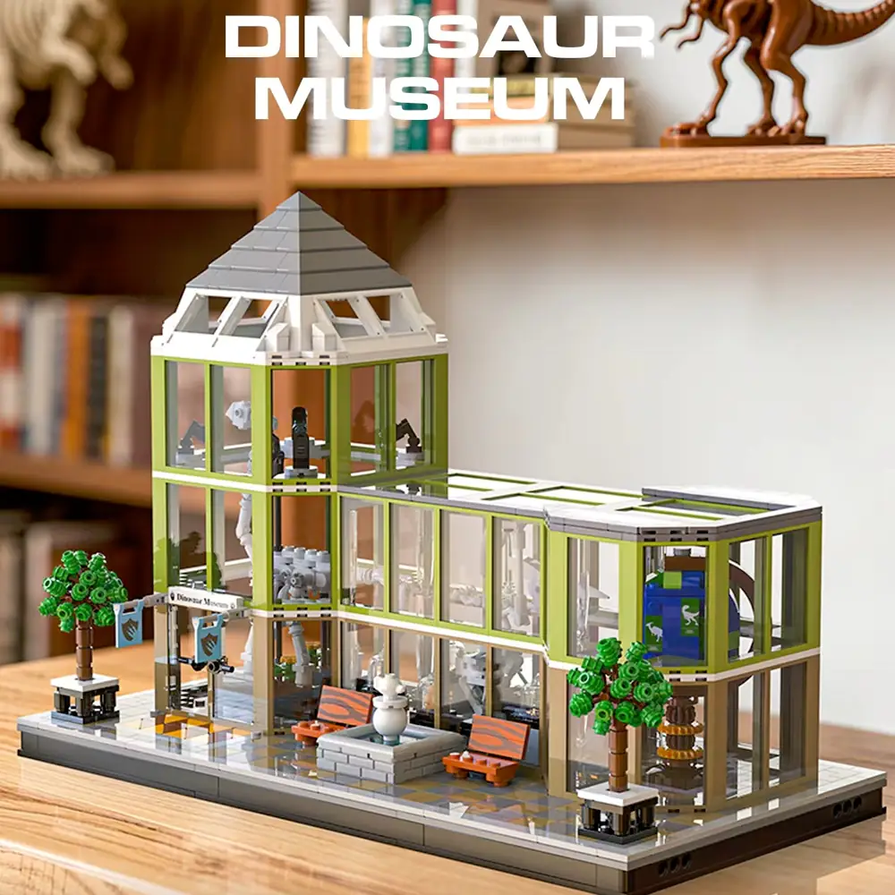 Xbert Dinosaur Museum • Set 66128 • SetDB • Merlins Bricks