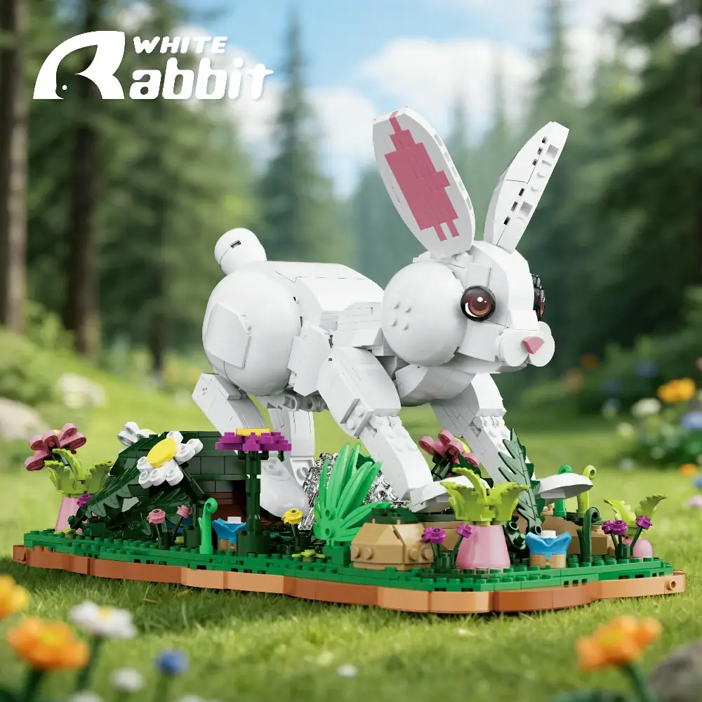 Xbert White Rabbit • Set 66255 • SetDB • Merlins Bricks