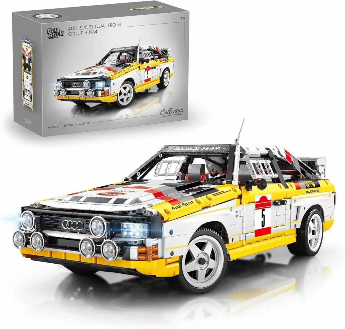 yukitty Xinyu Happy Build Audi Sport Quattro S1 Group B 1984