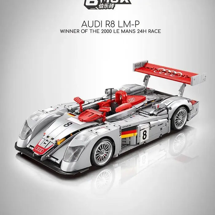 Xinyu Happy Build Audi R8 LM-P • Set YC-23044 • SetDB