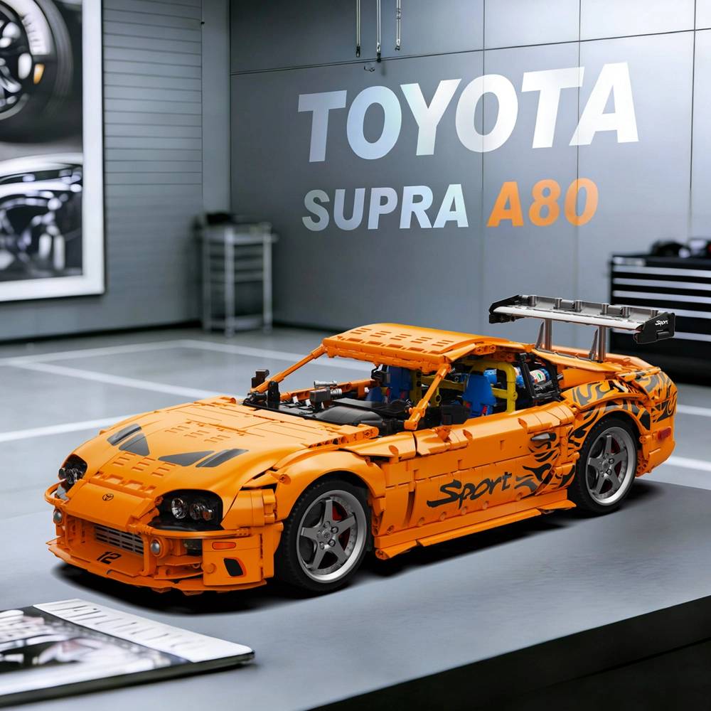 shuu Xinyu Happy Build Toyota Supra A80 • Set YC-23049 • SetDB