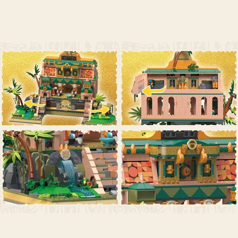 ZHEGAO The Lost Temple • MINI BLOCKS • Set 612022 • SetDB