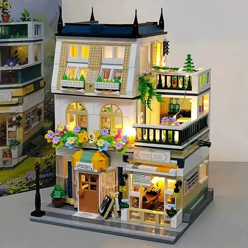 ZHEGAO Flower Manor • MINI BLOCKS • Set 613031 • SetDB
