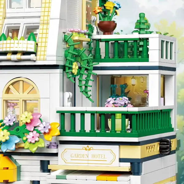 ZHEGAO Flower Manor • MINI BLOCKS • Set 613031 • SetDB