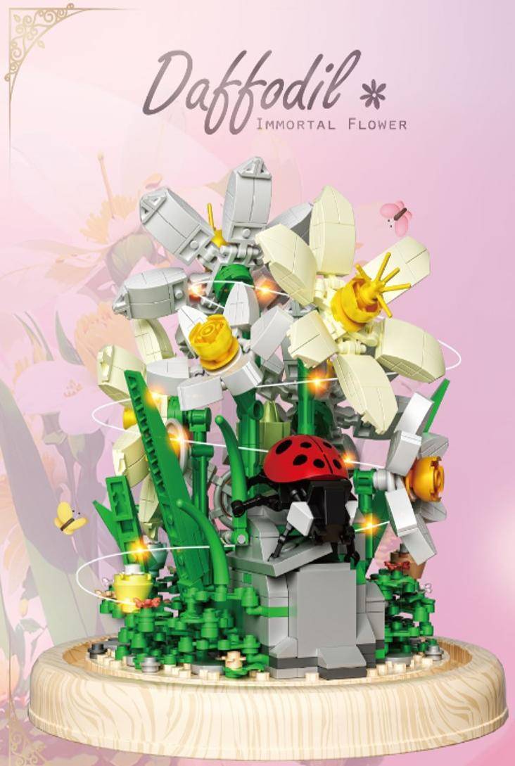 ZHEGAO Daffodil • MINI BLOCKS • Set 623001 • SetDB