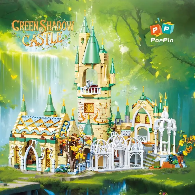 ZHEGAO Green Shadow Castle • MINI BLOCKS • Set 643000 ZHEGAO Green Shadow Castle • MINI BLOCKS • Set 643000