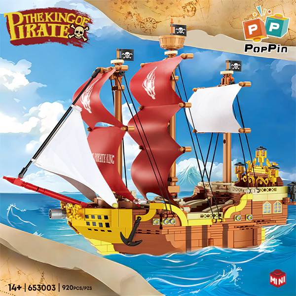 treasureハルト ZHEGAO The King of Pirate • MINI BLOCKS • Set 653003 • SetDB