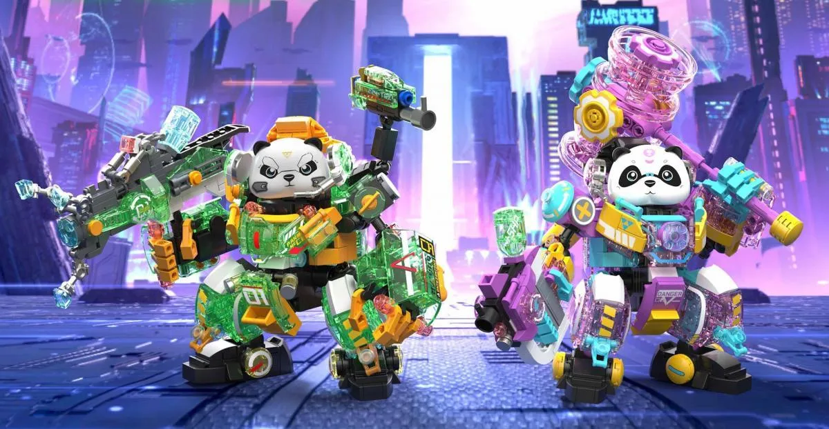 ZHEGAO Panda Mecha Lilia • MINI BLOCKS • Set 662012 • SetDB ZHEGAO Panda Mecha Lilia • MINI BLOCKS • Set 662012 • SetDB