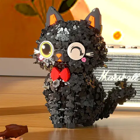 ZHEGAO Blossom Puss • MINI BLOCKS • Set 662036 • SetDB