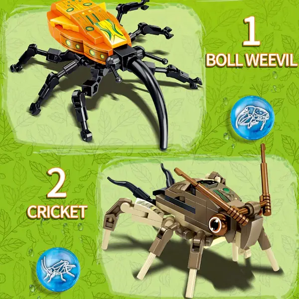 ZHEGAO Small World Of Insects • Set 933002 • SetDB