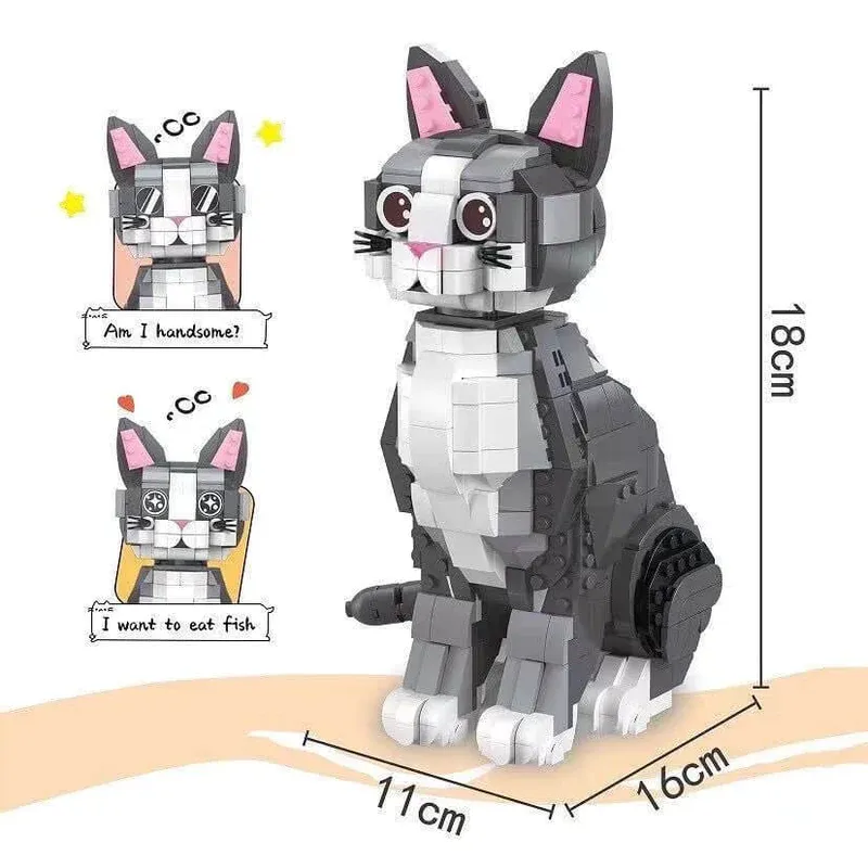 ZHEGAO Cute Cat • MINI BLOCKS • Set DZ6118 • SetDB