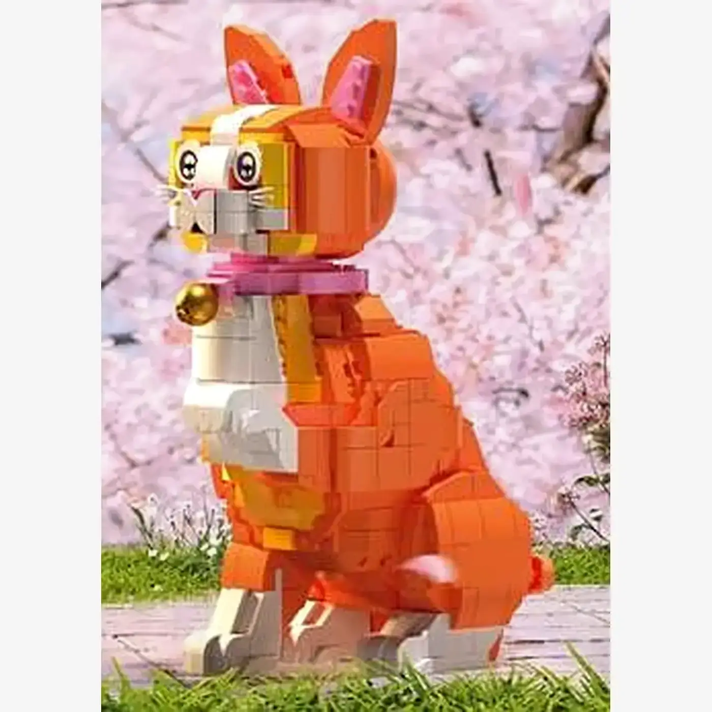 ZHEGAO Orange cat • MINI BLOCKS • Set DZ6119 • SetDB
