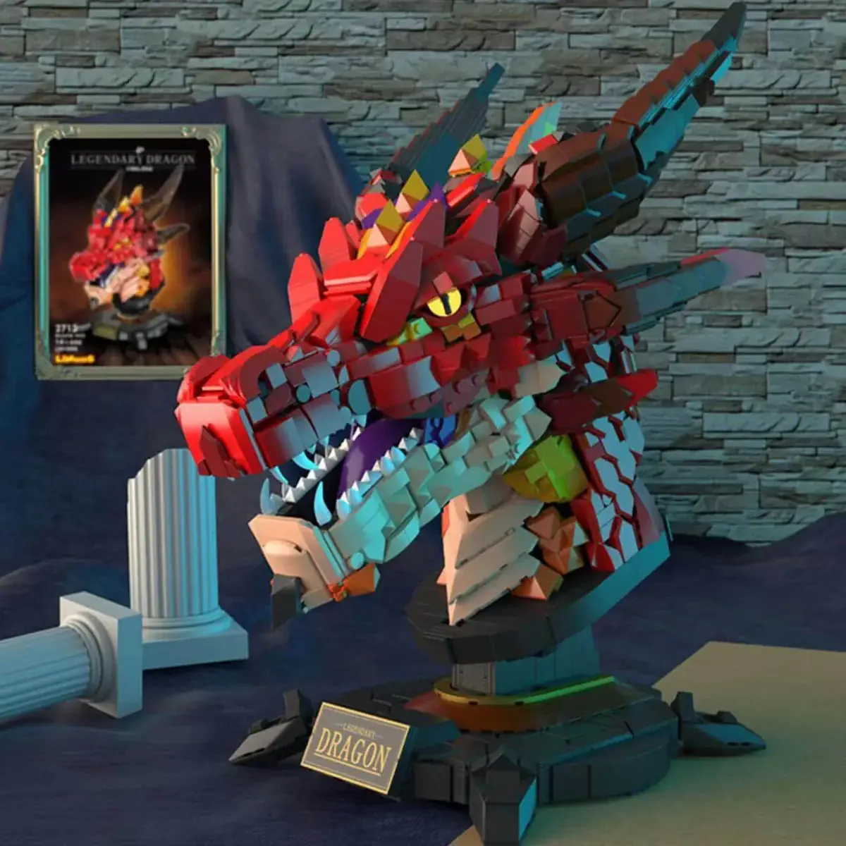 ZHEGAO Legendary Dragon • Set LN1008 • SetDB