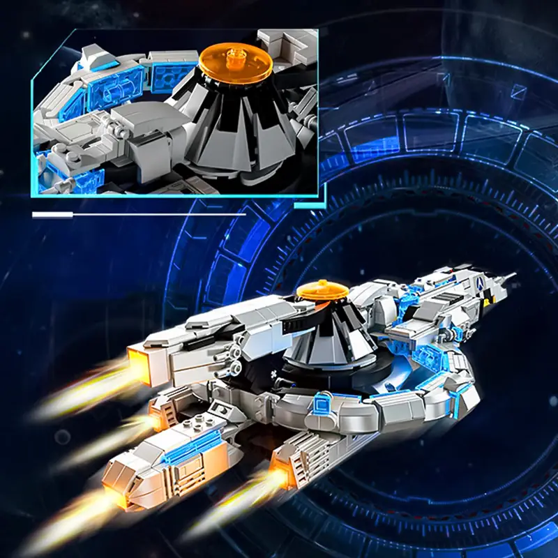 ZHEGAO Starship • Set QJ5472 • SetDB • Merlins Bricks