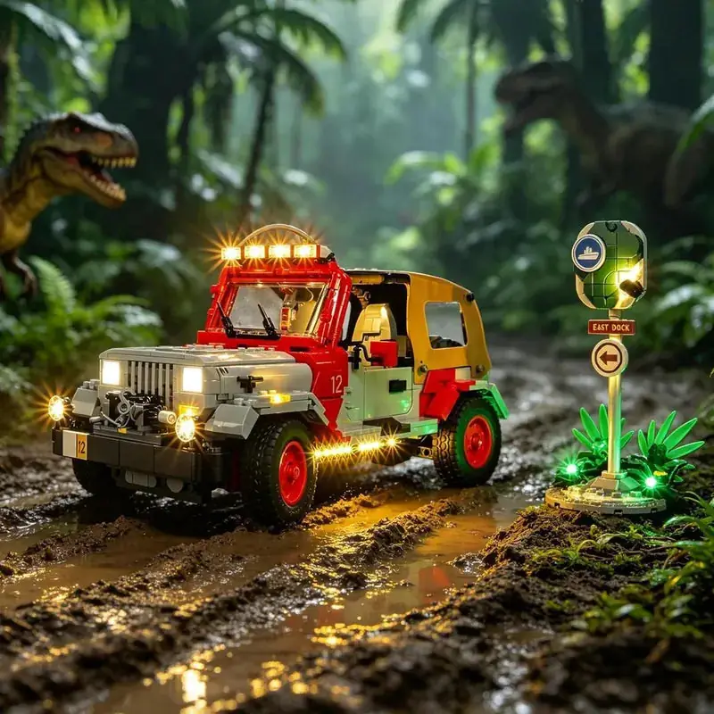 LEGO Jurassic World Jurassic Park Jeep Wrangler • Set 77984