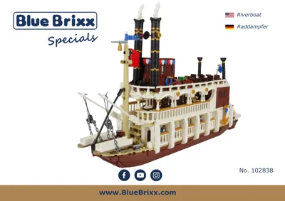 Lego riverboat on sale