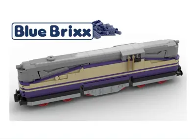 BlueBrixx Henschel Wegmann Locomotive • Set 103071 • SetDB