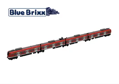 BlueBrixx Train BR 423 • Set 103252 • SetDB • Merlins Bricks