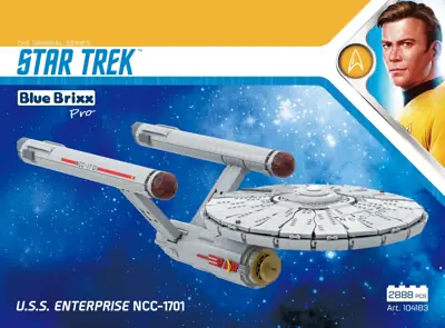 BlueBrixx STAR TREK USS Enterprise NCC-1701 • Set 104183