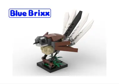 BlueBrixx New Zealand fantail • Set 104700 • SetDB