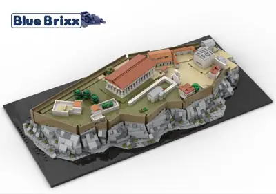 BlueBrixx Acropolis • Set 105265 • SetDB • Merlins Bricks