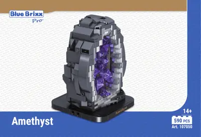 BlueBrixx Amethyst • Set 107050 • SetDB • Merlins Bricks