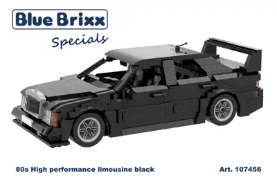 BlueBrixx 90s High performance limousine • Set 107456
