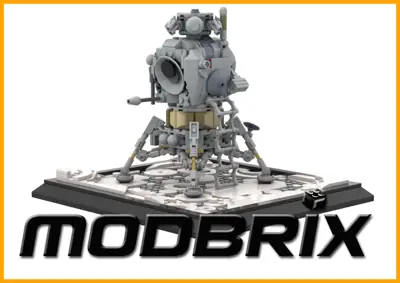 BlueBrixx Soviet Lunar Lander LK • Set 107458 • SetDB