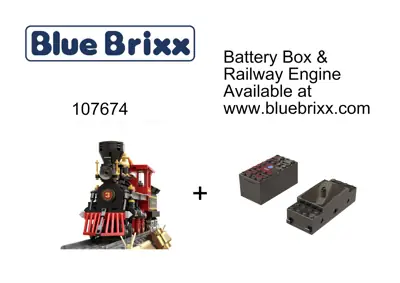 BlueBrixx Western Train 
